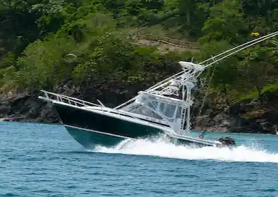 Black Fin 32ft boat Flamingo Costa Rica