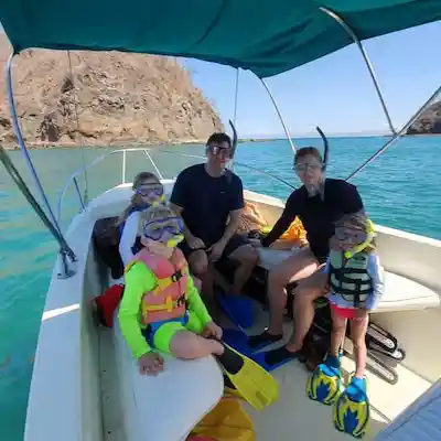 Inshore fishing and snorkeling Papagayo