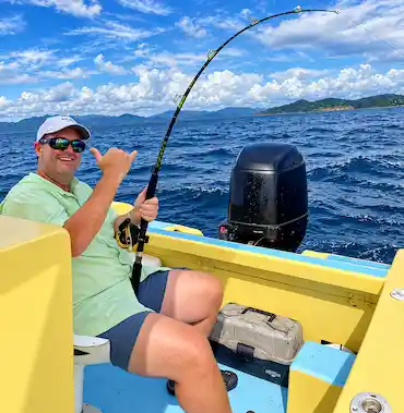 Fishing at El Jobo beach Costa Rica